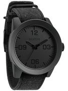 Nixon The Corporal Watch  All Black