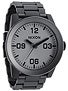 Nixon The Corporal SS Watch  Matte Black/Matte Gunmetal
