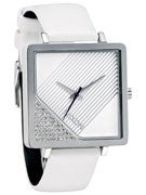 Nixon Metric Leather Girls Watch Crystal