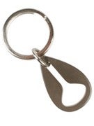 Nixon Mini Icon Keychain Smoke