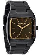 Nixon The Manual II Watch  Matte Black/Orange Tint