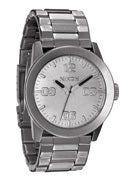 Nixon The Private SS Watch  All Raw Steel