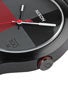 Nixon The Quad Watch  All Black/Dark Red Nylon