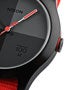 Nixon The Quad Watch  Neon Orange Nylon