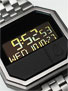 Nixon The Re-Run Watch  All Gunmetal/Black