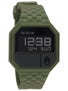 Nixon The Rubber Re-Run Watch  Matte Black/Surplus