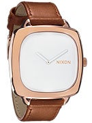 Nixon Shutter SS Girls Watch  Rose Gold/White