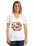 Nixon Sunday V-Neck Girls Shirt