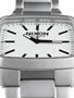 Nixon The Manual II Watch  Sanded Steel/White
