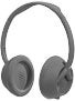 Trooper 3-Button Mic Headphones Matte Charcoal
