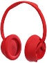 Trooper 3-Button Mic Headphones Matte Red