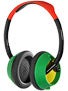 Nixon Trooper Headphones Rasta