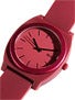 Nixon The Time Teller P Watch  Dark Red Ano