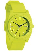 Nixon The Time Teller P Watch  Neon Yellow