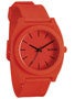 Nixon The Time Teller P Watch  Neon Orange