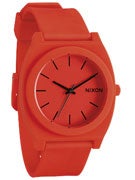 Nixon The Time Teller P Watch  Neon Orange