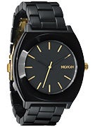 Nixon The Time Teller Acetate Watch  All Black/Gold