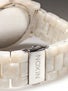Nixon The Time Teller Acetate Watch  White Granite