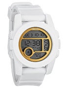 Nixon The Unit 40 Watch  All White/Gold