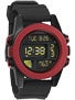 Nixon The Unit Watch  Dark Red/Black Ano
