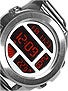 Nixon The Unit SS Watch  Silver/Red
