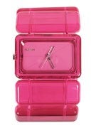 Nixon The Vega Girls Watch Clear Pink