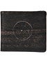 Nixon Washed Bi-Fold Zip Wallet Washed Black
