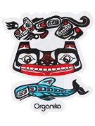 Organika Plateau Sticker