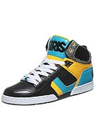 Osiris NYC 83 Shoes  Black/Cyan/Yellow
