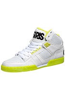 Osiris NYC 83 Shoes  White/Lime/White