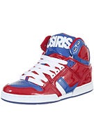 Osiris Bronx Shoes Red/Blue/White