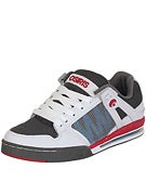 Osiris Pixel Shoes White/Red/Cyan