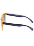 Oakley Aquatique Frogskins Sunglasses  Drop Off w/ Blue