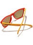 Oakley Aquatique Frogskins Sunglasses  Hotspot w/ Fire
