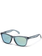 Oakley Frogskins Sunglasses Crystal Blk/Emerald Iridium