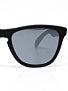 Oakley Frogskins Sunglasses  GP75 Matte Blk w/Blk Irid