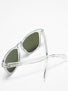 Oakley Polished Clear Frogskins Sunglasses