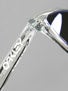 Oakley Polished Clear Frogskins Sunglasses