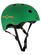 Protec The Classic Skateboard Helmet  Matte Rasta Green