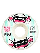 Pig Marks Black Taffi Wheels