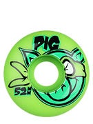 Pig Turtle Power Multi Color Wheels