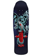 Powell Hydrant Dragon Navy Deck  9.125 x 32.5
