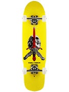Powell Mini Skull & Sword Lime Complete  8.0x29.5