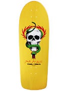 Powell McGill Skull & Snake Yellow Deck  10 x 30.375