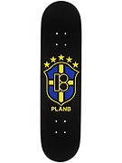Plan B Team United Black Deck  8 x 31.75
