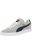 Puma Suede Classic Shoes  Limestone Grey/Midnight Navy