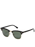 Ray Ban Clubmaster  Ebony/Arista/Crystal Green Lens