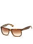 Ray Ban Justin  Lt. Havana Rubber/Poly Grdnt Brown Lens