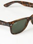 Ray Ban New Wayfarer  Tortoise/Crystal Green/52mm