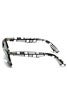 Ray Ban Original Wayfarer  Blocks 3D Dk Gry/Gry Lens/50